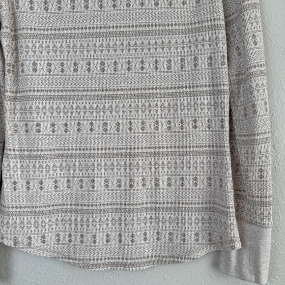 Carhartt Meadow printed henley long sleeve top shirt S - Picture 7 of 9